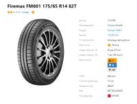 Лот: 20230800. Фото: 4. шины 175/65 R14 Firemax FM601... Красноярск