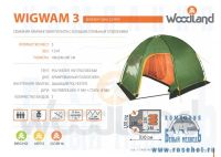 Лот: 4235038. Фото: 2. Палатка кемпинговая WoodLand Wigwam... Туризм