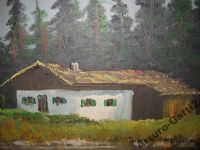 Лот: 5962521. Фото: 4. Баварский пейзаж масло холст 1950-е... Красноярск