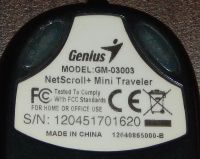Лот: 17392012. Фото: 2. Мышь Genius GM-03003. Периферия
