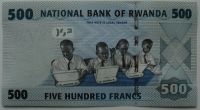 Лот: 13009331. Фото: 2. Руанда 500 франков 2013, в обороте... Банкноты