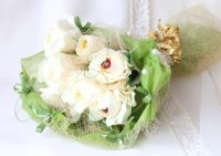 Лот: 3775778. Фото: 3. Букет ручной работы из цветов... Сувениры, подарки