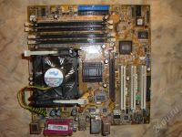 Лот: 493205. Фото: 2. ASUS P4SGX-MX/ Socket478+ CPU... Комплектующие