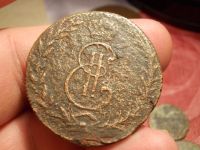 Лот: 15999014. Фото: 3. Редкий Сибирский Пятак-1768 года... Коллекционирование, моделизм