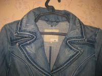 Лот: 14500235. Фото: 2. фирменный джинсовый пиджак 44... Женская одежда