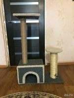 Лот: 13032391. Фото: 3. Когтеточка, с домиком, для кошек. Растения и животные