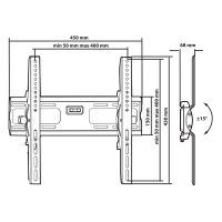 Лот: 10838702. Фото: 2. Кронштейн для LCD/LED тв 32"-65... Аксессуары
