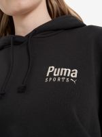 Лот: 22426867. Фото: 6. Худи женская PUMA Team Oversized...