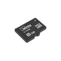 Лот: 19129325. Фото: 3. Карта памяти microSD HC 8 GB MIREX... Компьютеры, оргтехника, канцтовары