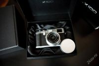 Лот: 2370590. Фото: 2. Fujifilm FinePix X100 - стильная... Фотокамеры