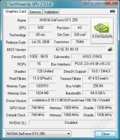 Лот: 951669. Фото: 3. срочно продаю!!! asus gts250 1gb... Компьютеры, оргтехника, канцтовары