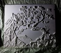 Лот: 18303664. Фото: 2. Барельеф (3D картина) "Дерево". Скульптура, резьба