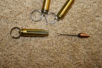 Лот: 5794303. Фото: 3. Брелок Патрон-огниво. Туризм, охота, рыбалка, самооборона