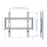 Лот: 15039796. Фото: 2. Кронштейн для ТВ Kromax Ideal-3... Аксессуары