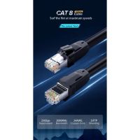 Лот: 24980360. Фото: 3. Кабель UGREEN NW121 (70327) Cat8... Компьютеры, оргтехника, канцтовары