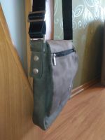 Лот: 8489268. Фото: 2. Сумка мужская через плечо серая... Аксессуары