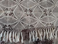 Лот: 18897756. Фото: 4. Кружево,накидка вязанная. Красноярск