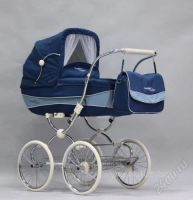 Лот: 2831303. Фото: 2. Коляска в стиле ретро 2в1 (люлька... Детский транспорт