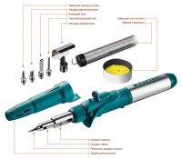 Лот: 17409465. Фото: 2. Газовый паяльник Kraftool SolderPro... Инструмент и расходные