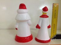 Лот: 10695033. Фото: 3. Дед мороз и снегурочка капрон... Коллекционирование, моделизм