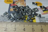 Лот: 19848584. Фото: 2. Гайка М4 прямоугольная, параллелепипед... Моделизм