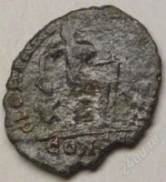 Лот: 17203173. Фото: 2. Древний Рим. Денарий. 4-й век... Монеты