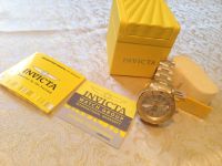 Лот: 4718597. Фото: 2. Новые мужские золотые часы Invicta. Часы, аксессуары
