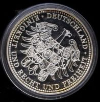 Лот: 18060354. Фото: 2. Германия жетон медаль 2005 Визит... Значки, медали, жетоны