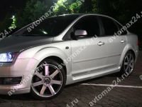 Лот: 6643545. Фото: 2. Пороги "Sport" Ford Focus 2, 4-5D... Автохимия, масла, тюнинг
