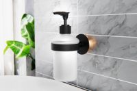 Лот: 23683357. Фото: 2. Дозатор для жидкого мыла настенный... Хозтовары