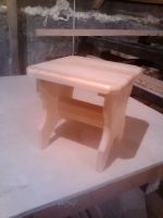 Лот: 2837071. Фото: 3. деревянный стульчик ( табурет). Мебель