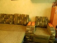 Лот: 3561722. Фото: 4. Отличный мягкий уголок+кресло. Красноярск