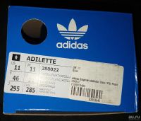 Лот: 9493694. Фото: 3. Сланцы Adidas Originals Adilette... Одежда, обувь, галантерея