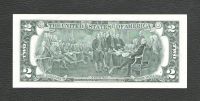 Лот: 17411860. Фото: 2. 2 доллара 1995 года. США -- Без... Банкноты