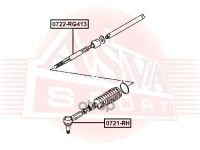 Лот: 24758087. Фото: 2. Тяга Рулевая ASVA арт. 0722-RG413. Красноярск