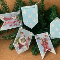 Лот: 19812093. Фото: 2. Флажки новогодние. Новый год!