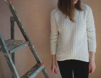 Лот: 7238986. Фото: 2. Свитер mango белый кофта. Женская одежда