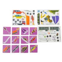 Лот: 8498780. Фото: 2. Магнитный конструктор "Учим транспорт... Игрушки