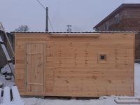 Лот: 22634961. Фото: 10. Каркасная баня 4*2,35, стоимость...