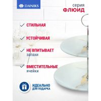 Лот: 24120740. Фото: 4. Ваза для фруктов, 2 яруса, стекло... Красноярск