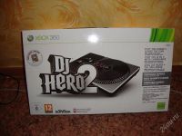 Лот: 1087244. Фото: 3. DJ Hero 2 XBOX360 (игра+контроллер... Компьютеры, оргтехника, канцтовары