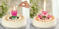 Лот: 3755425. Фото: 3. музыкальная свеча "Цветок". Сувениры, подарки