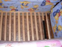 Лот: 2469230. Фото: 3. Кроватка+матрасик+борты. Мебель