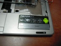 Лот: 10791595. Фото: 3. Корпус нетбука Acer Aspire One... Компьютеры, оргтехника, канцтовары
