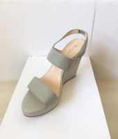 Лот: 9551946. Фото: 4. Босоножки кожаные серые 37-38. Красноярск