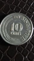 Лот: 10767536. Фото: 2. 677 Сингапур 10 центов 1971 год... Монеты