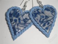 Лот: 676109. Фото: 2. Изделия из полимерной глины серьги... Ювелирные изделия, бижутерия, часы