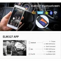 Лот: 12158495. Фото: 3. ELM327 Wi-Fi (сканер, прибор... Авто, мото, водный транспорт
