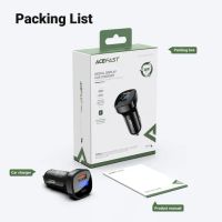 Лот: 21437871. Фото: 10. Автозарядка ACEFAST B4 66W USB-C...