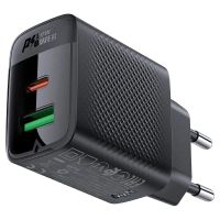 Лот: 25789894. Фото: 2. Сетевая зарядка ACEFAST A78 PD20W... Носители информации